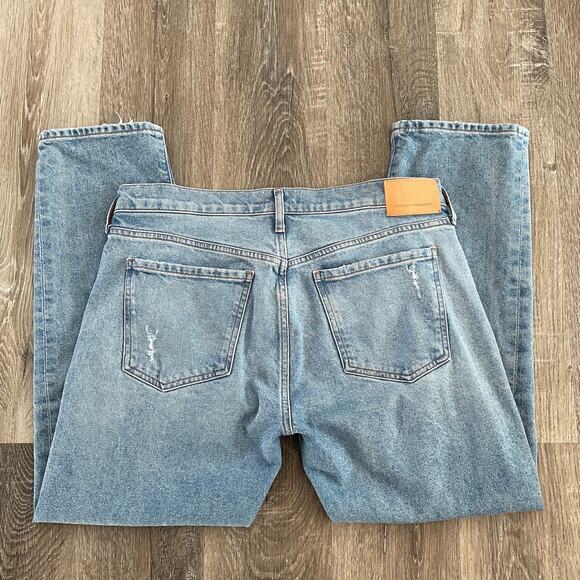 Citizens of Humanity Emerson Slim Boyfriend Jeans in Meadow Blue - Size: 29 - Picture 9 of 10